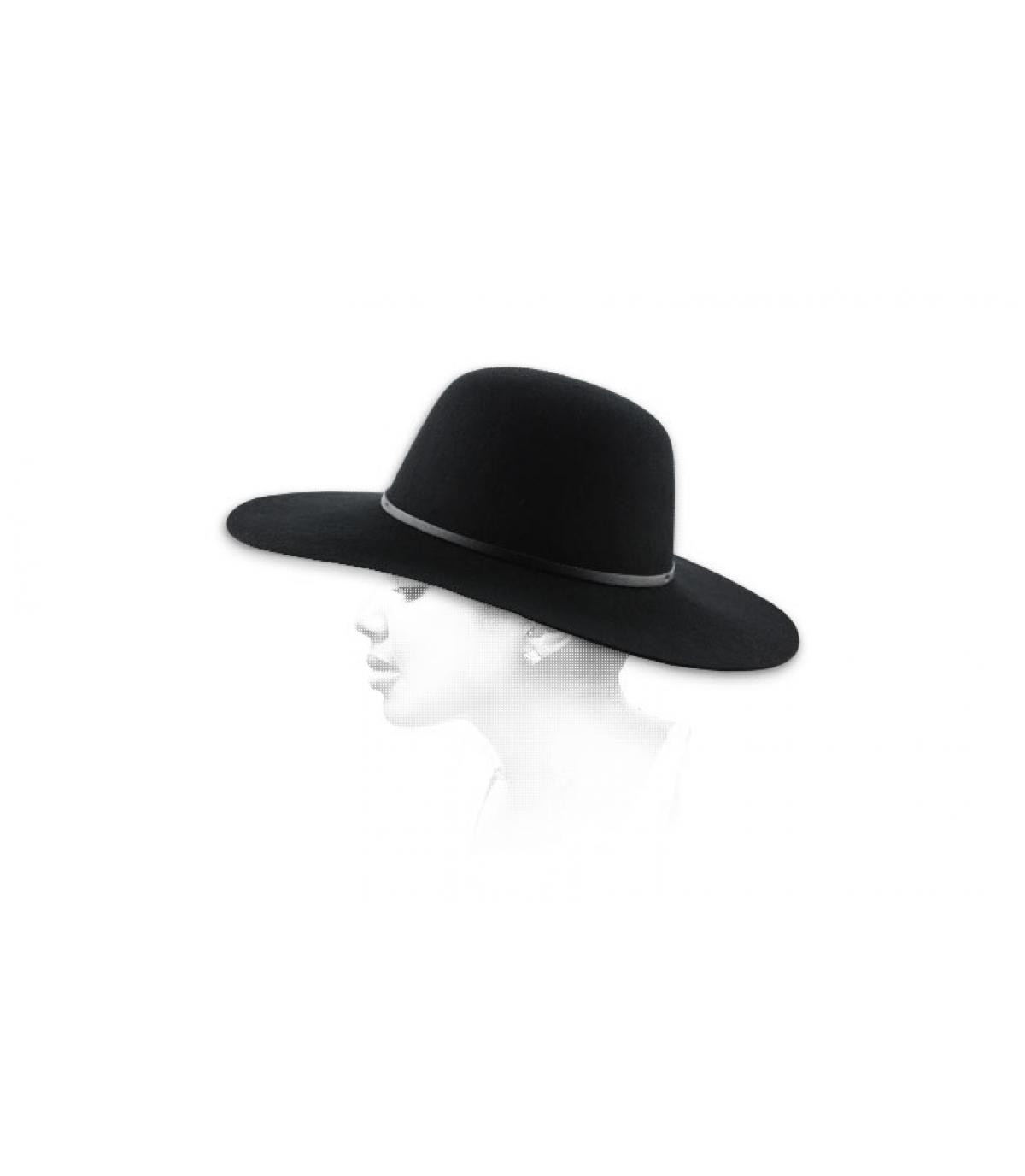 Sombrero mujer negro Joan black